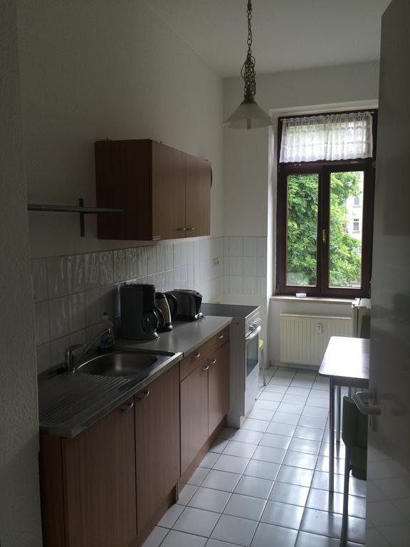 Ferienwohnung Leipzig Altstadt Kamer foto