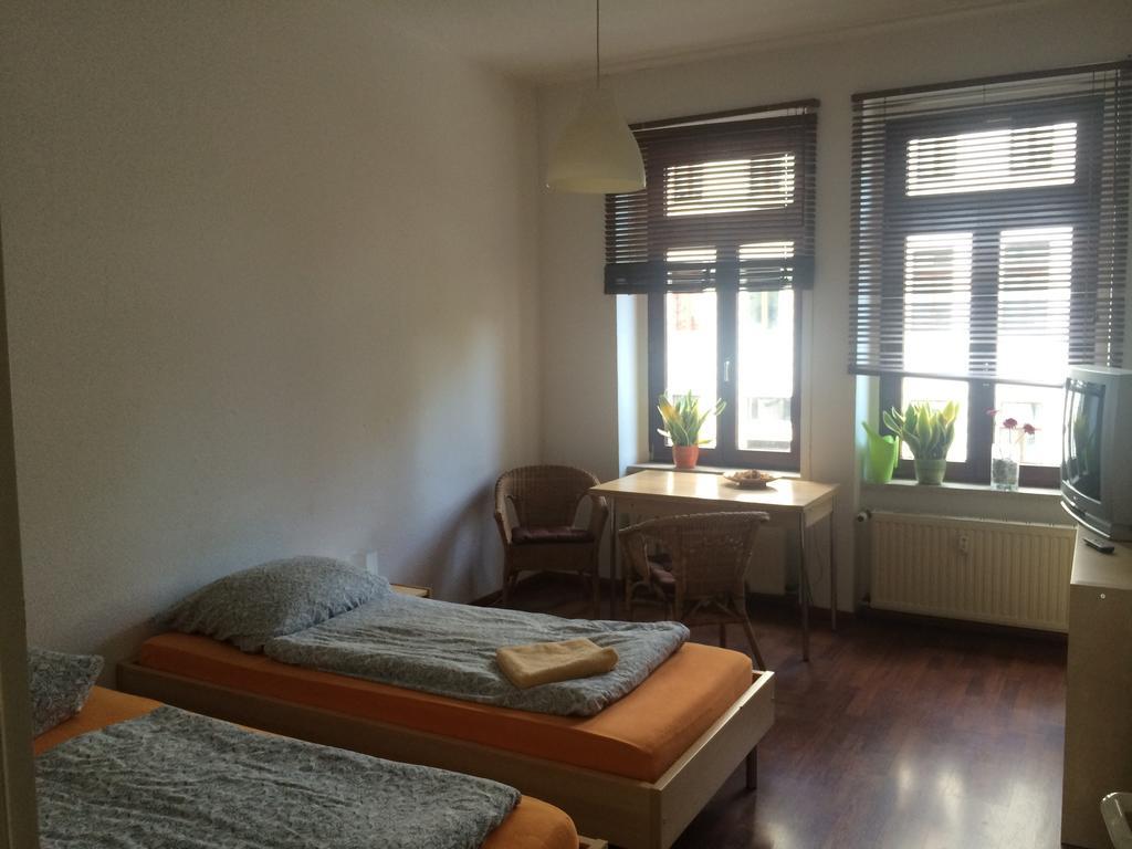 Ferienwohnung Leipzig Altstadt Kamer foto